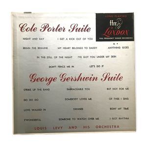 Cole Porter & George Gershwin Suite LP Louis Levy and his Orchestra ffrr London